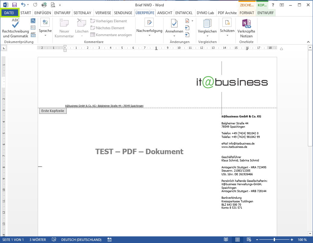 Wie Sie eine PDF-Datei mit einem Passwort verschlüsseln